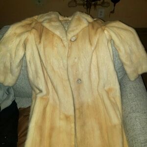 Vintage authentic fur coat